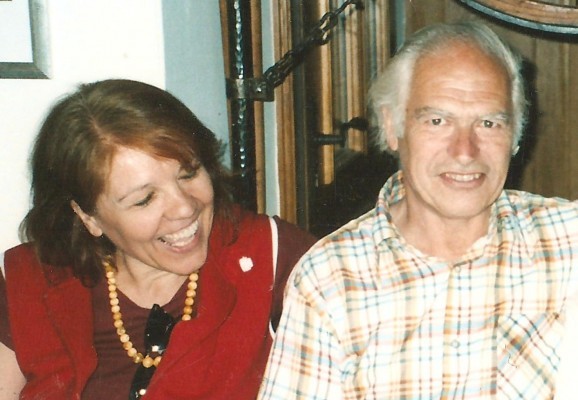 Roswitha Pressburger und Dieter Dorn 2003 in Amtszell